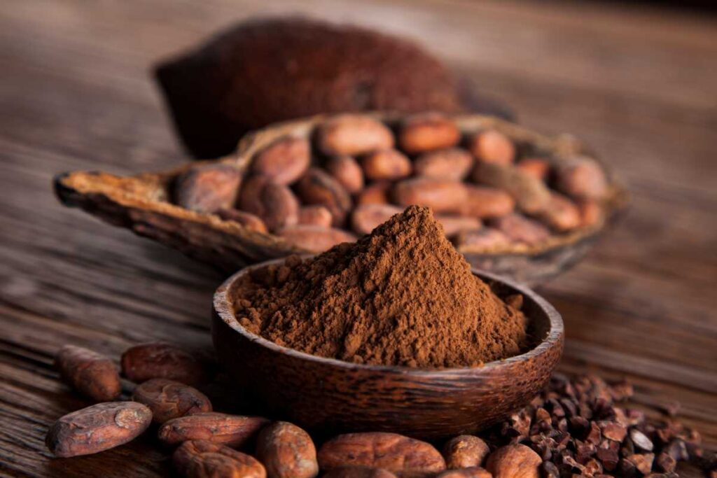 how is cocoa powder produced